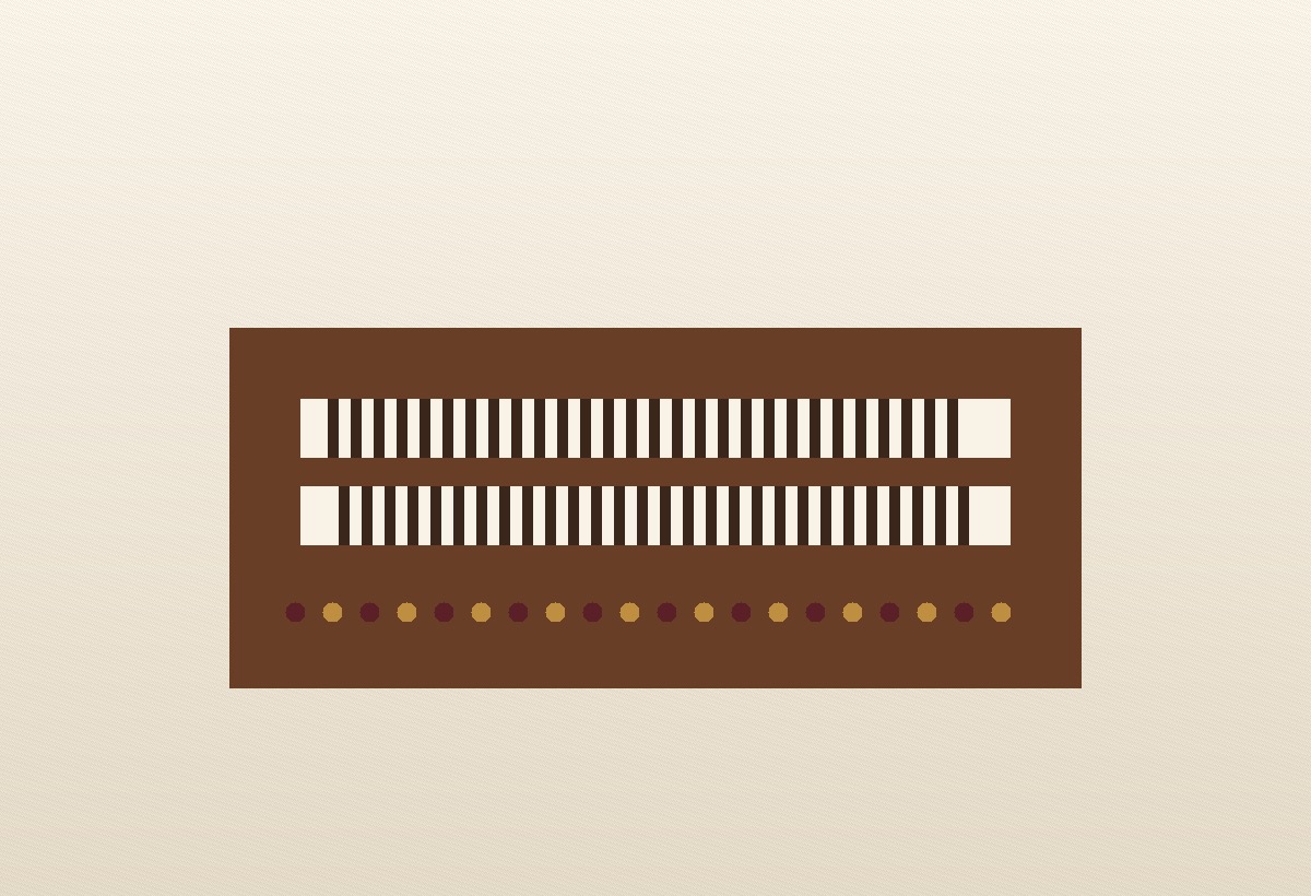 Console et claviers d'un orgue