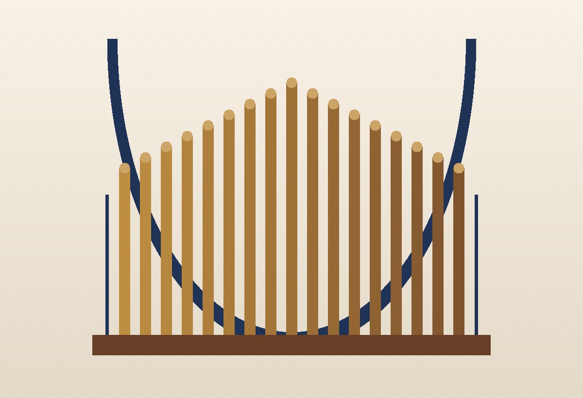 Détail des tuyaux d'orgue